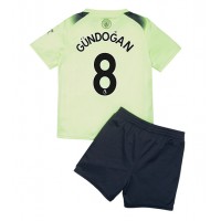 Manchester City Ilkay Gundogan #8 Fußballbekleidung 3rd trikot Kinder 2022-23 Kurzarm (+ kurze hosen)
